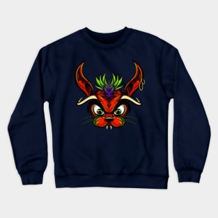 Funky Rabbit Crewneck Sweatshirt